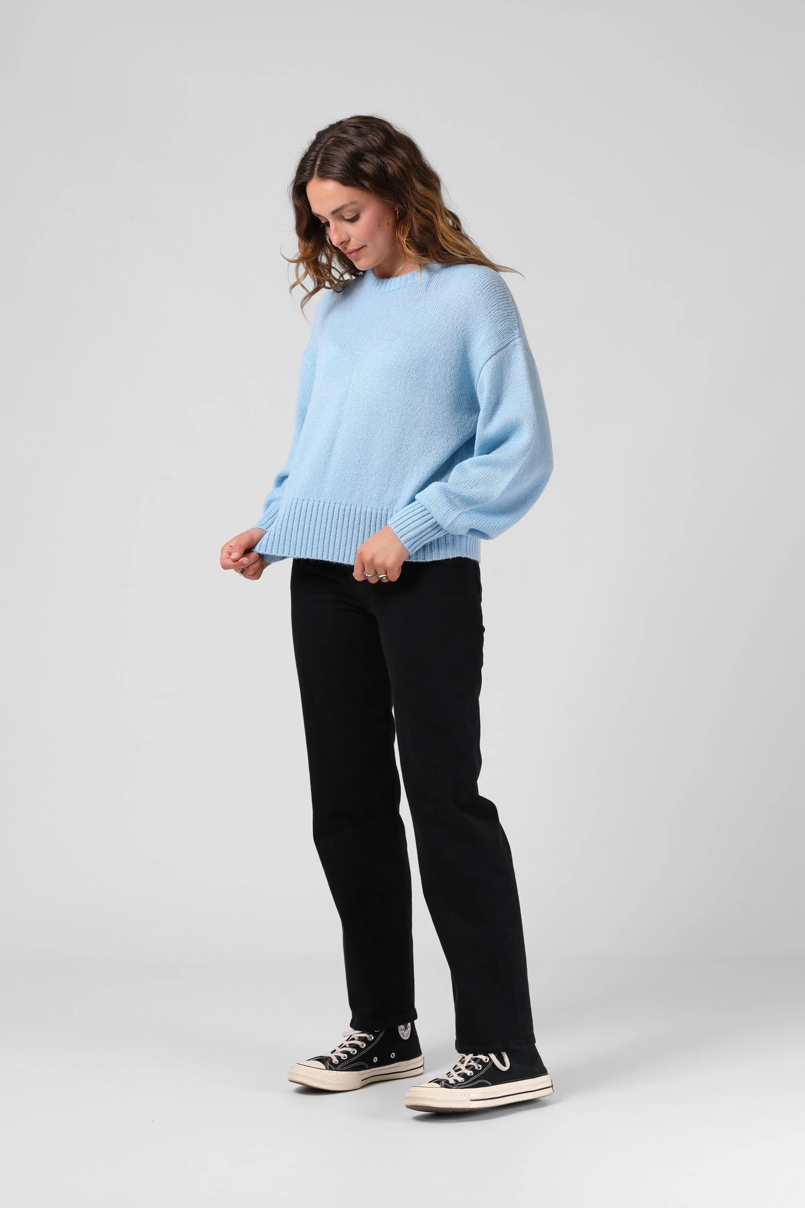 Ayla Knit - Sky Blue
