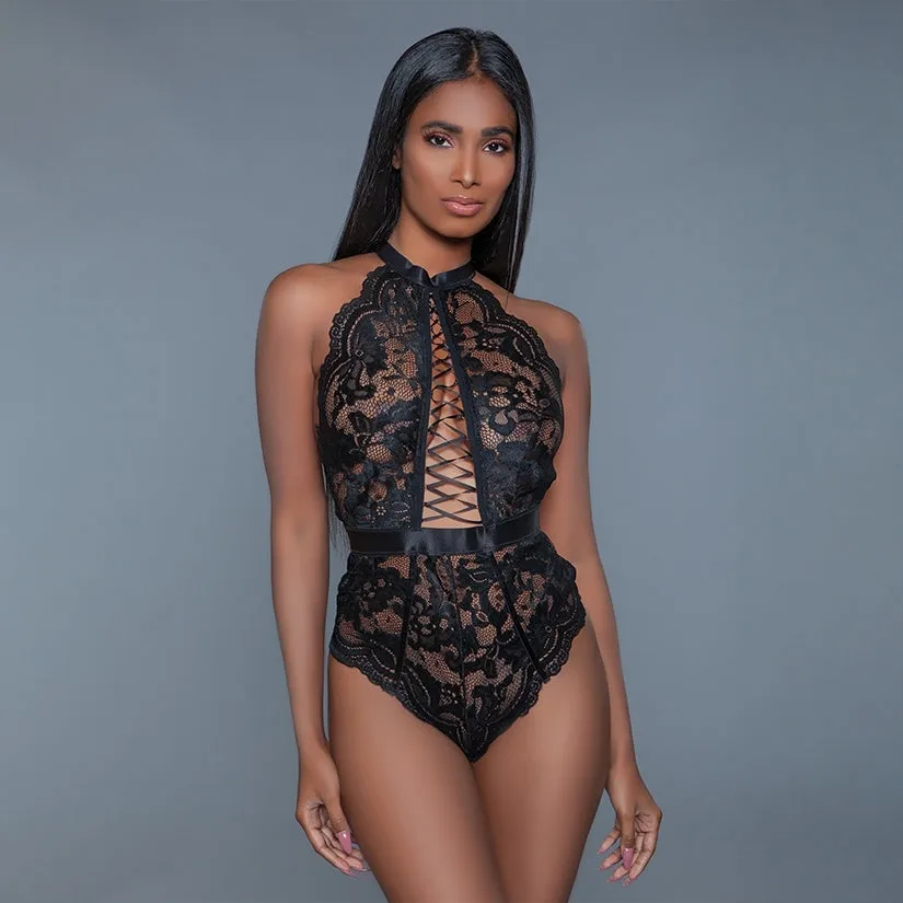 Bewicked Margot Bodysuit-Black Medium