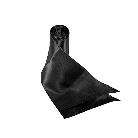 Black Silky Sash Restraints