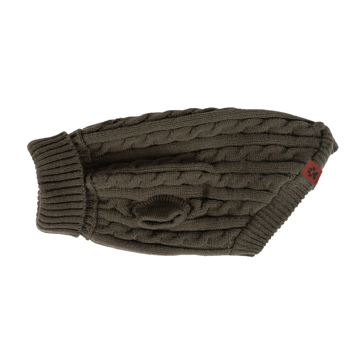 Brentwood Cable Knit Dog Sweater