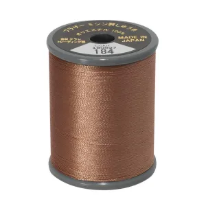 Brother Embroidery Flesh Tone Thread 184 dark coffee