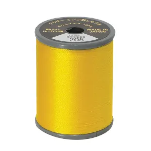 Brother Embroidery Thread 205 Yellow
