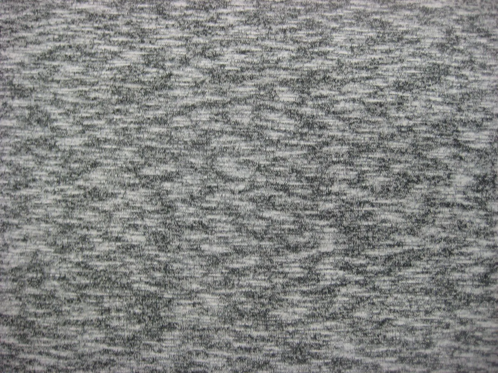 BRUSHED POLY RAYON HACHI STRETCHED KNIT WITH MELANGE SLUB<br><h6>3-BLACK/SAND<br>HK374-BRUSHED</h6>