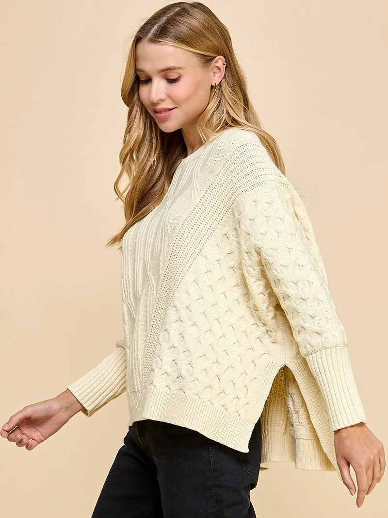 Cable Me Cozy Sweater