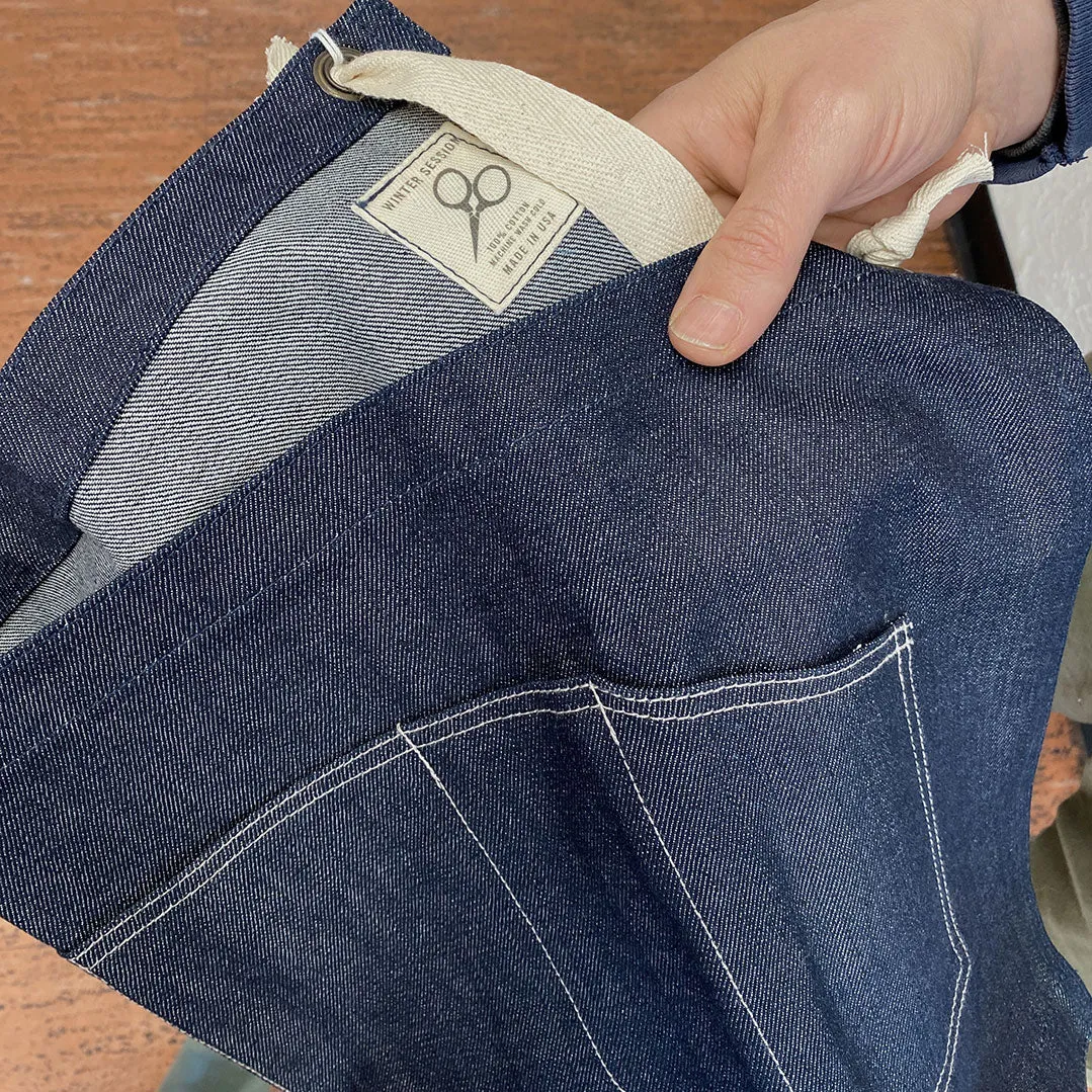 Denim Half Apron #126