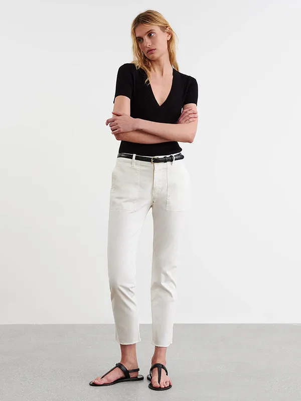 Jenna Pant in White