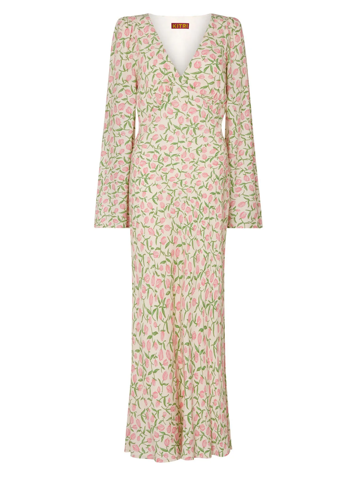 Libby Tulip Print Maxi Dress