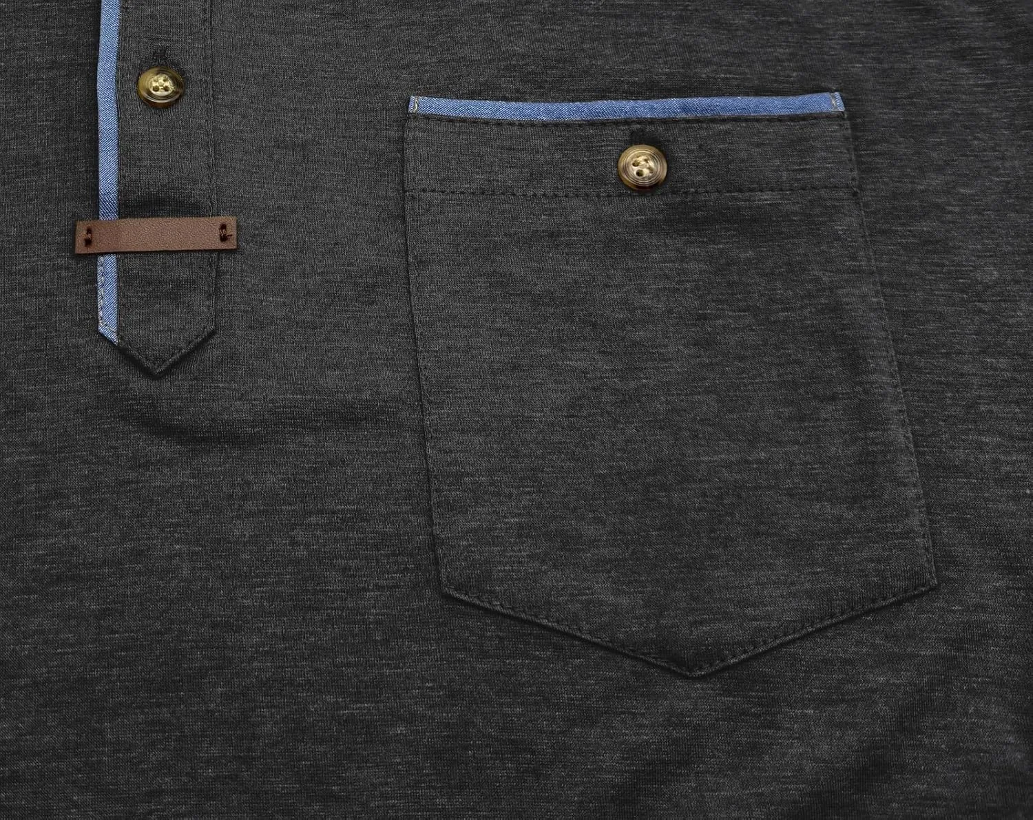 Men's Casual Polo Shirts Classic Button Basic Short Sleeve Shirt Lightweight Cotton Tees Golf Stylish Tops