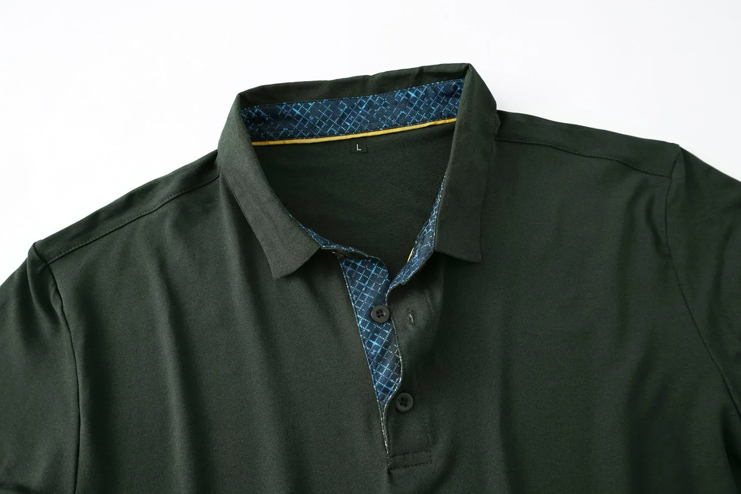 Men's Polo Shirt Performance UPF 50  Sun Protection Quick Dry Lightweight Breathable Golf Short Sleeve