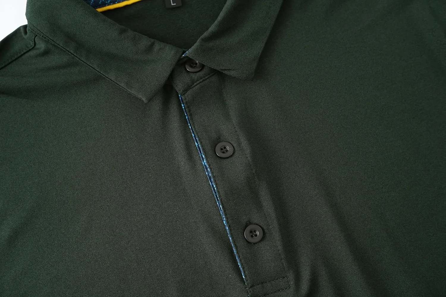 Men's Polo Shirt Performance UPF 50  Sun Protection Quick Dry Lightweight Breathable Golf Short Sleeve