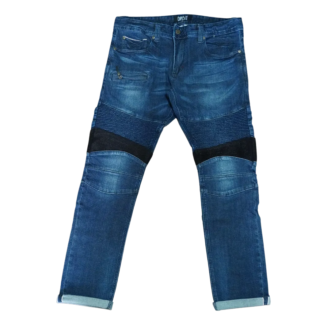 'New York' Lean Moto Selvedge Jean