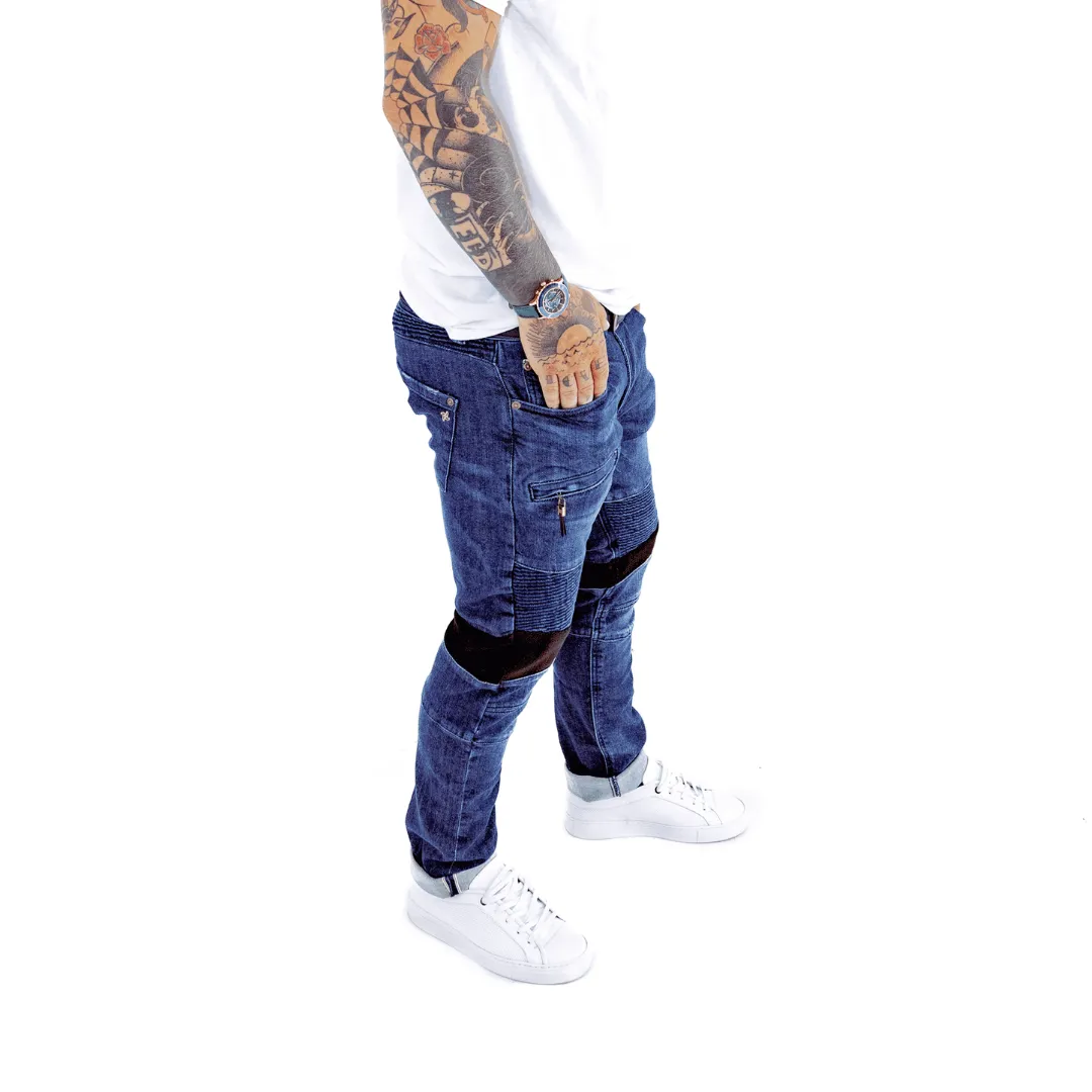 'New York' Lean Moto Selvedge Jean