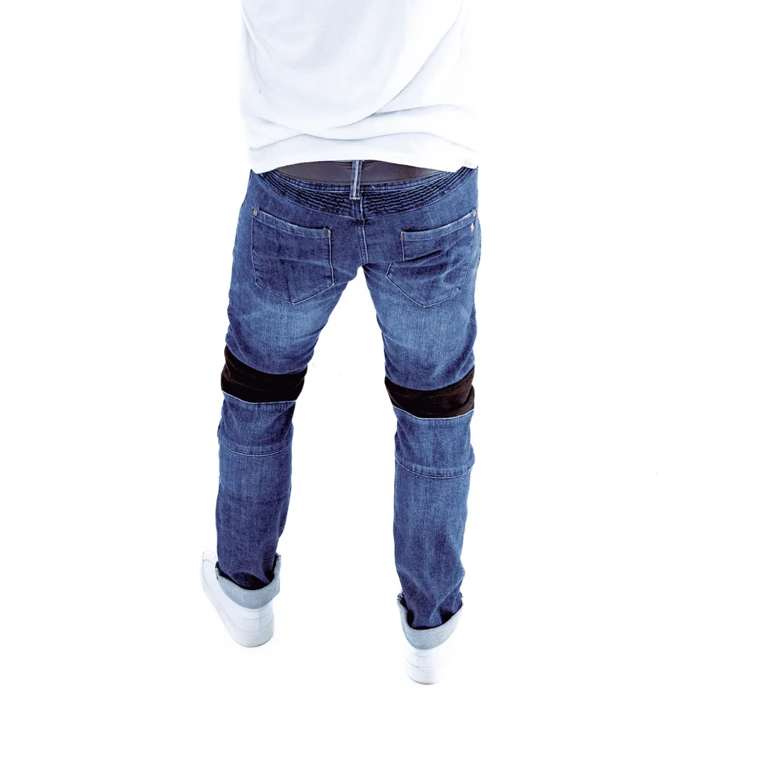 'New York' Lean Moto Selvedge Jean