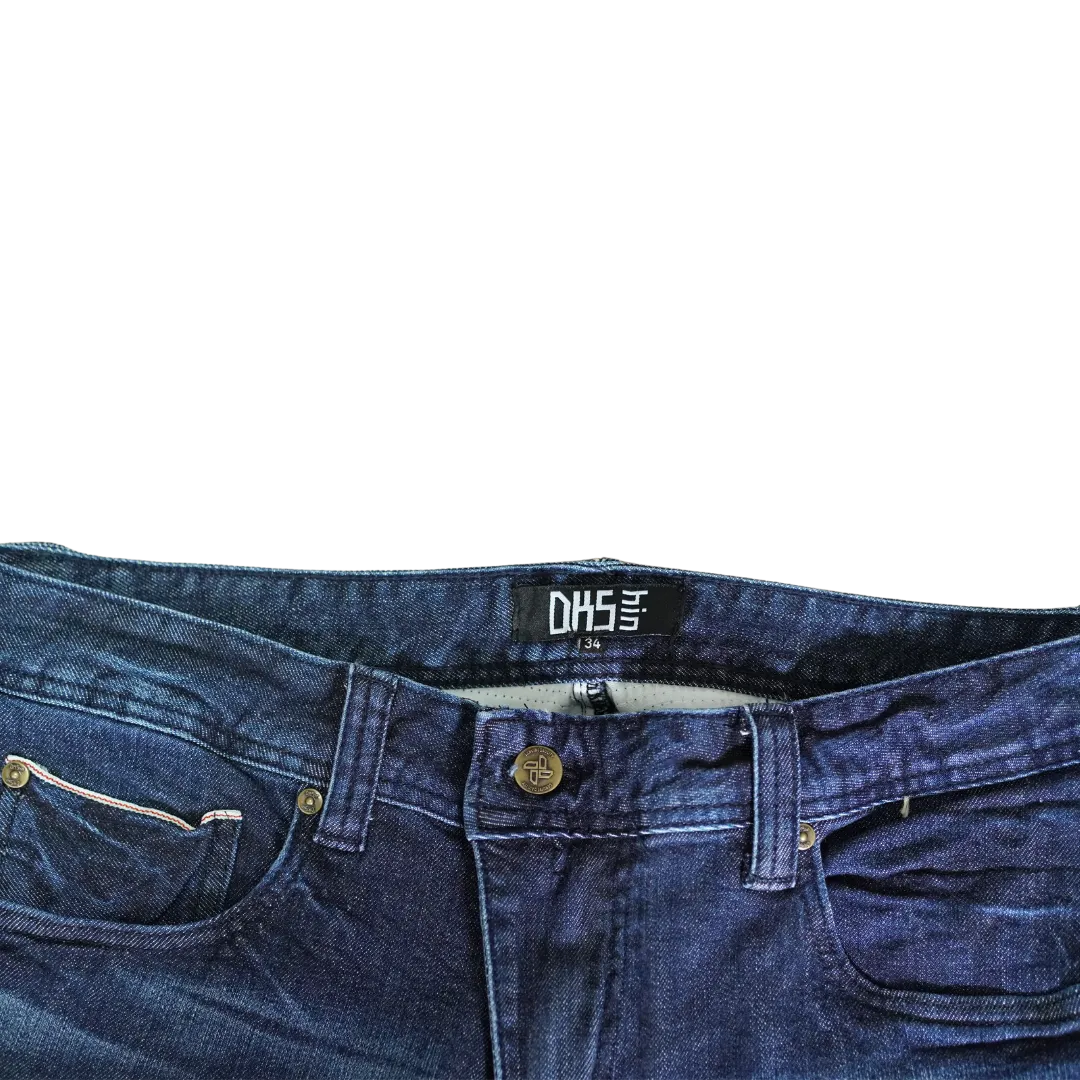 'New York' Lean Moto Selvedge Jean