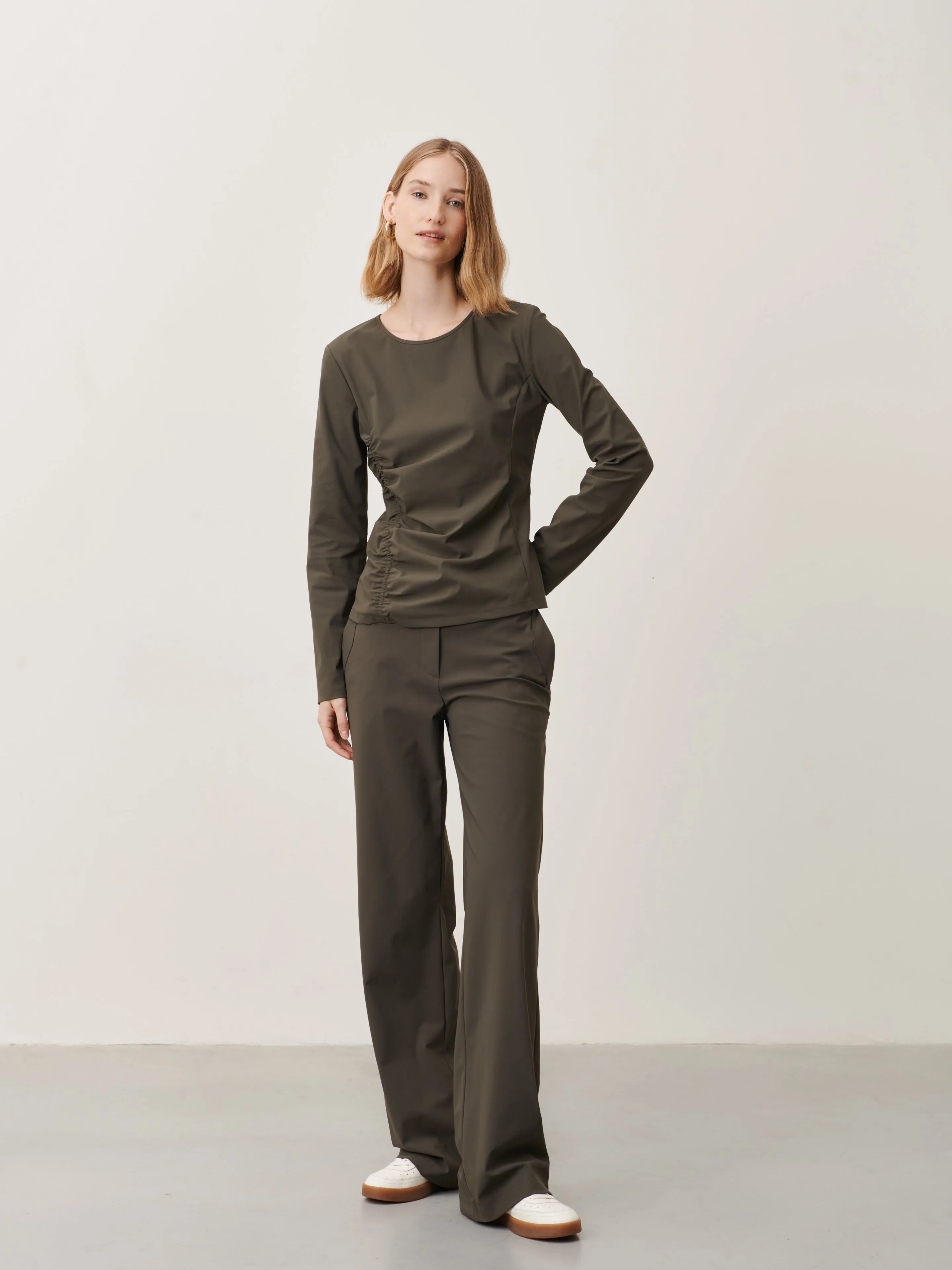 Scarlet Top Technical Jersey | Army