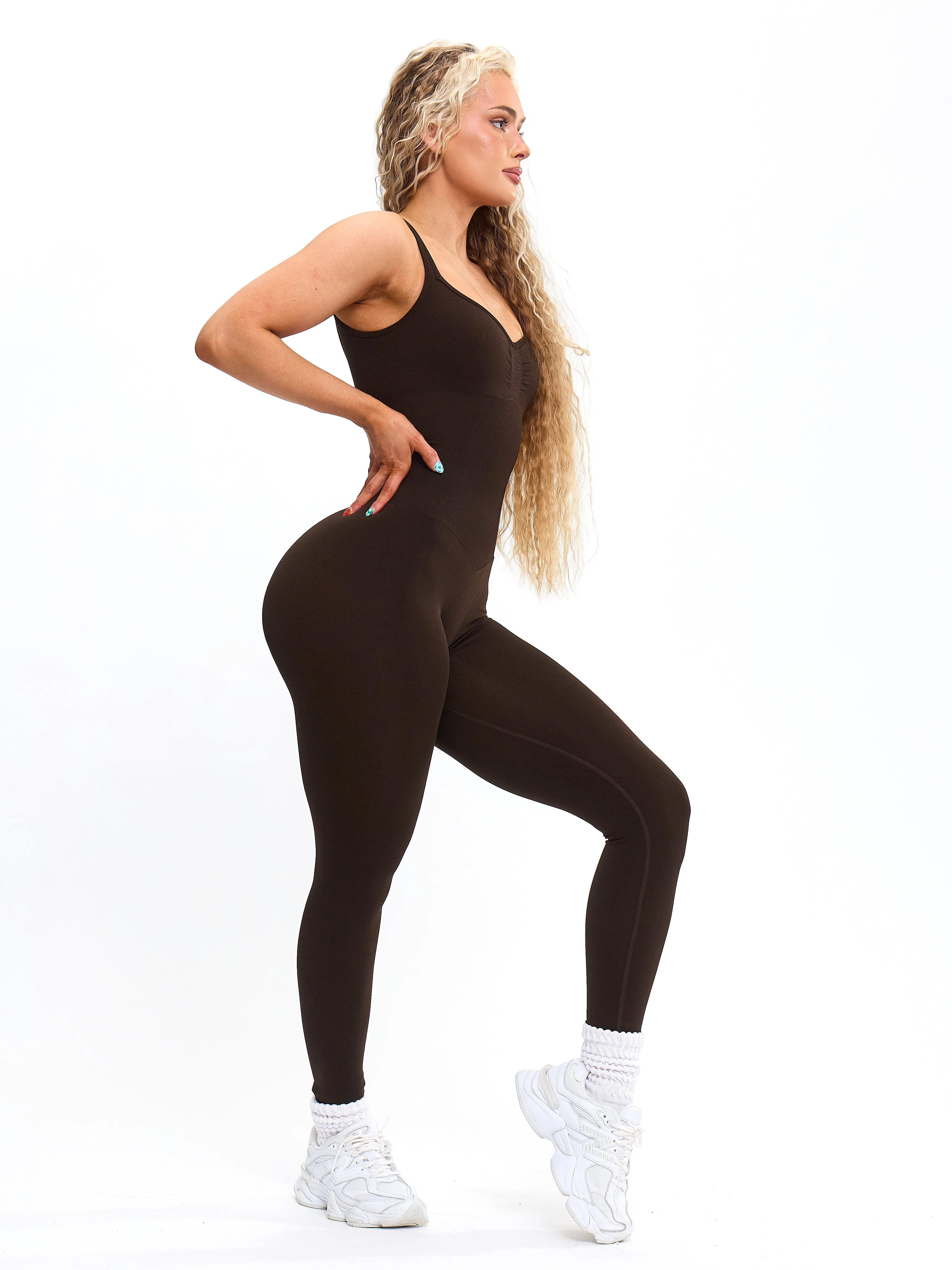 Shape Seamless Bodysuit - Cold Brew