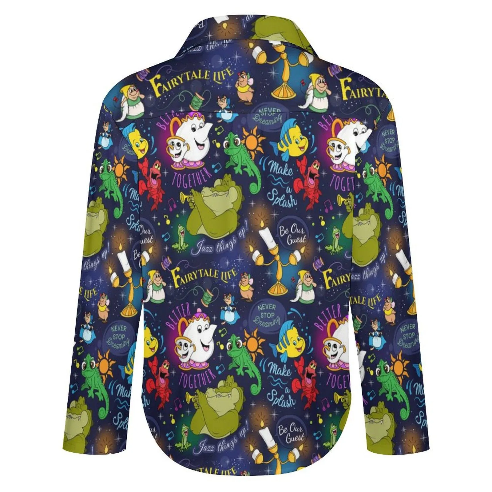 Sidekicks Long Sleeve Button Up Blouse