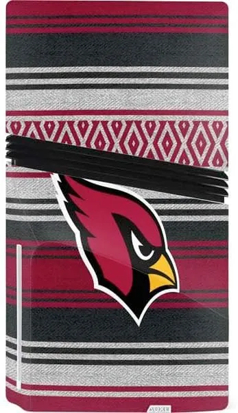 Skinit Decal Gaming Skin Compatible with PS5 Pro Disk Console - Officially Licensed NFL Arizona Cardinals Trailblazer Design