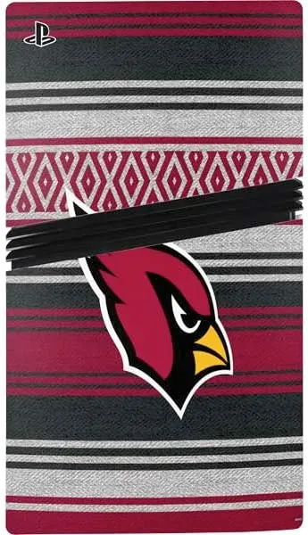 Skinit Decal Gaming Skin Compatible with PS5 Pro Disk Console - Officially Licensed NFL Arizona Cardinals Trailblazer Design