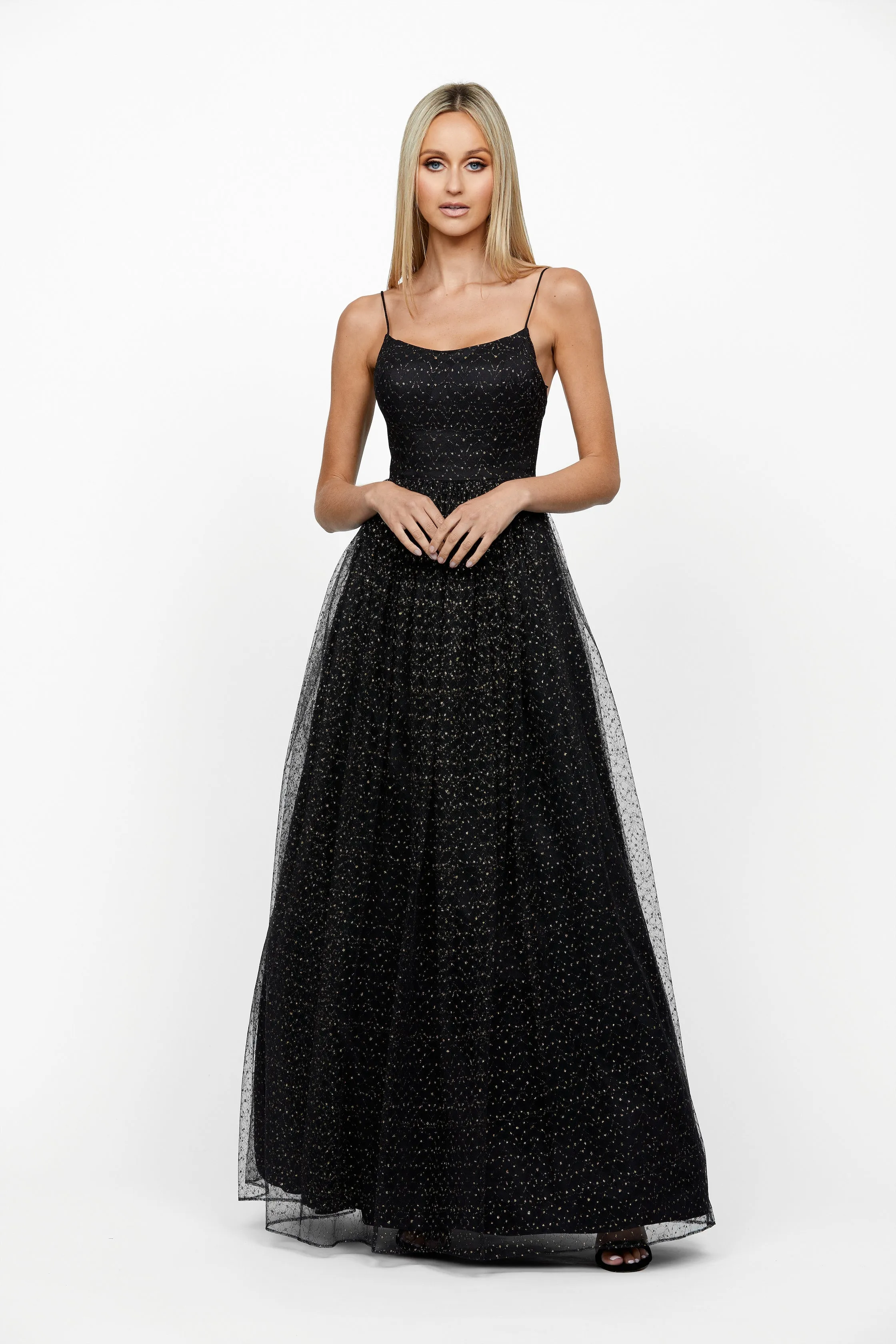 Sorrento Scoop Neck Ball Gown