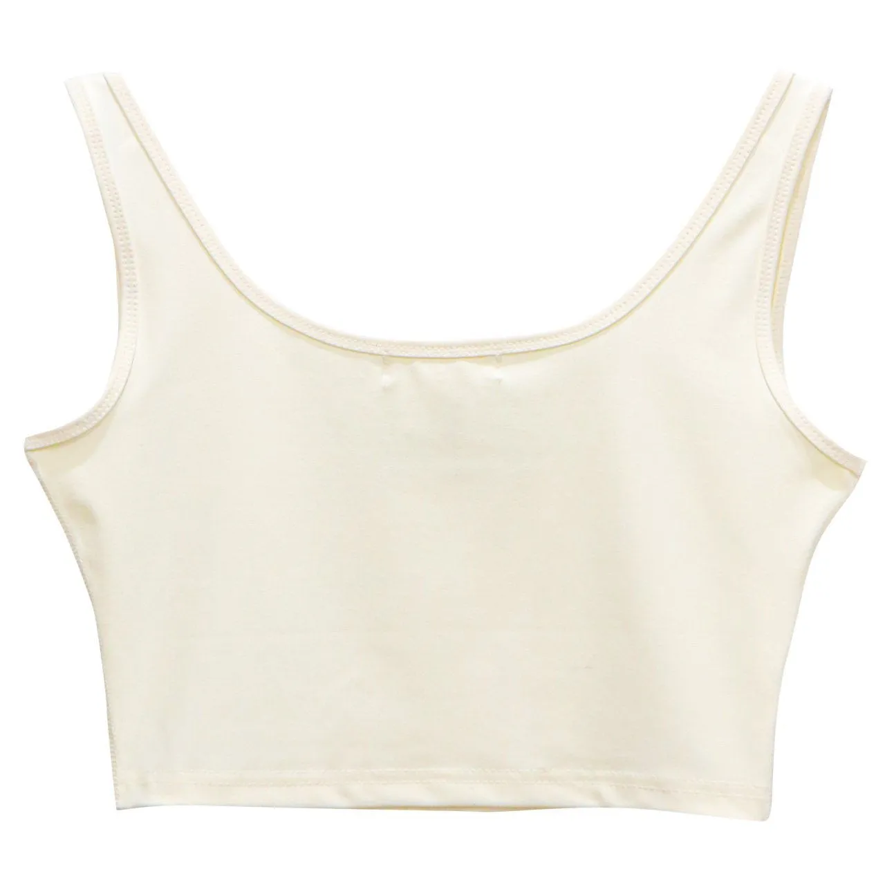 SPORTS CROPPED SLEEVELESS TANK