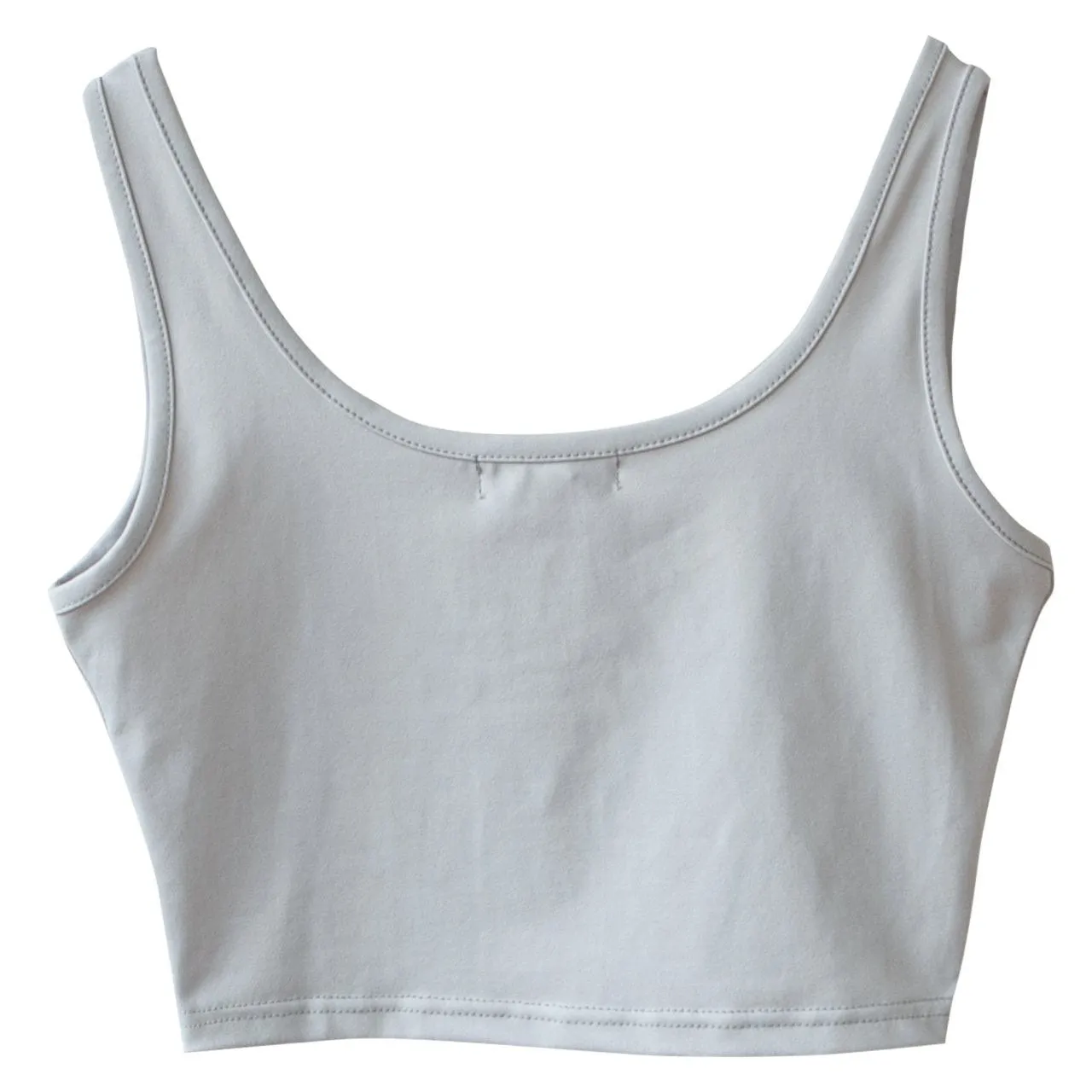 SPORTS CROPPED SLEEVELESS TANK