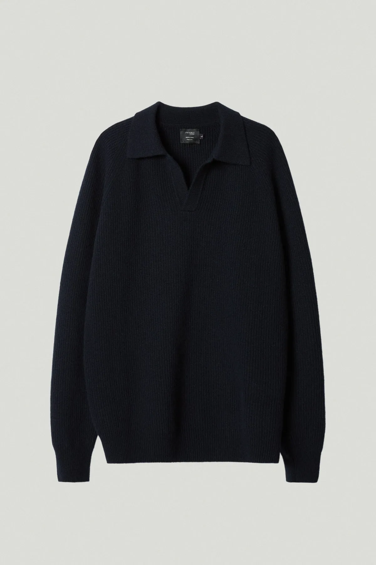 The Woolen Ribbed Polo