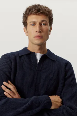 The Woolen Ribbed Polo