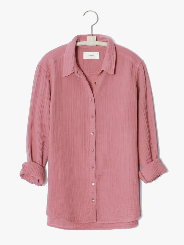 Xirena - Scout Shirt in Rose
